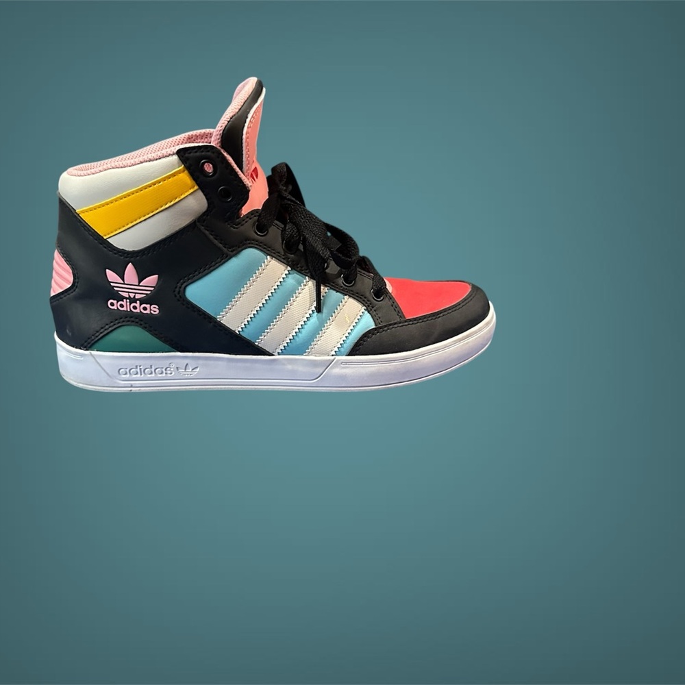 Adidas Colorful High-Top Sneakers